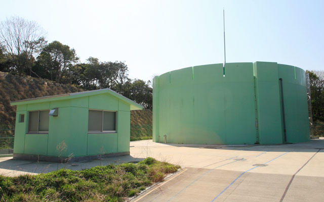 袋井市笠原配水池 配管設備工事株式会社マルブンプロテクト